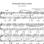 نت پیانو Promenade Dans Les Bois Sample